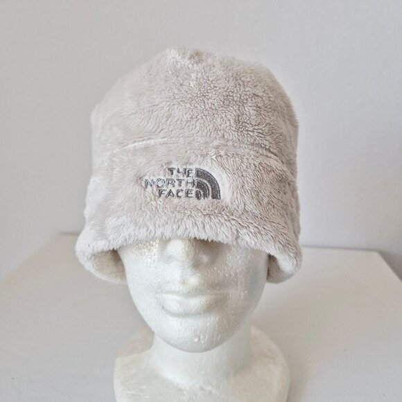 The North Face Denali Thermal Beanie Light-Grey Fleece Sherpa Unisex - Picture 1 of 10